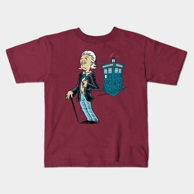 First Dr Kids T-Shirt by DrFaustusAU